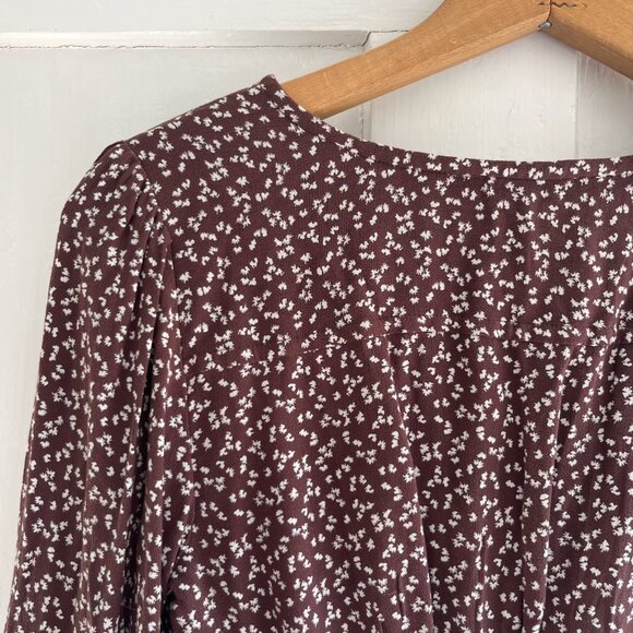 Abercrombie and Fitch Puff Sleeve Blouse - Picture 5 of 6